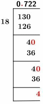 13/80 Long Division Method