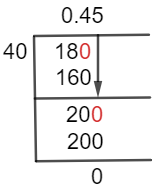 18/40 Long Division Method