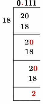 2/18 Long Division Method 2/18 Long Division Method