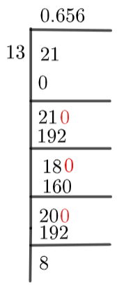 21/32 Long Division Method