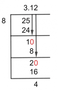 3 1 8 as a decimal