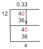 5/12 Long Division Method