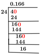 4/24 Long Division Method 4/24 Long Division Method