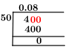 4/50 Long Division Method 4/50 Long Division Method