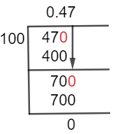 47/100 Long Division Method