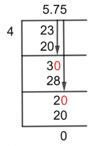 5 3 4 as a decimal