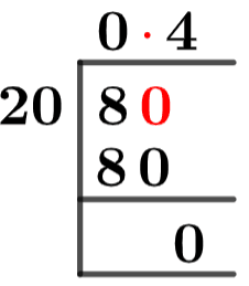 8/20 Long Division Method