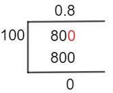 80/100 Long Division Method