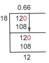 12/18 Long Division Method 12/18 Long Division Method