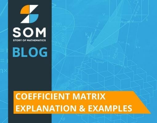 Coefficient Matrix Explanation Examples