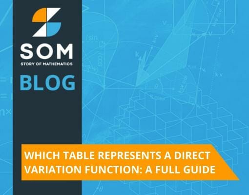Which table represents a direct variation function a full guide