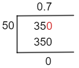 35/50 Long Division Method