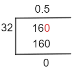 16/32 Long Division Method 16/32 Long Division Method