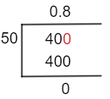 40/50 Long Division Method