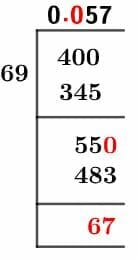 4/69 Long Division Method