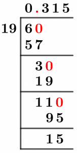 6/19 Long Division Method 6/19 Long Division Method