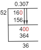 16/52 Long Division Method