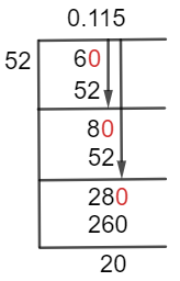 6/52 Long Division Method