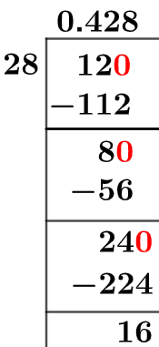 12/28 Long Division Method