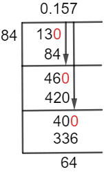  13/84 Long Division Method