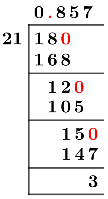 18-21-as-a-decimal 18/21 Long Division Method