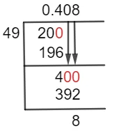 20/49 Long Division Method