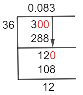 3/36 Long Division Method