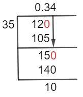 12/35 Long Division Method 12/35 Long Division Method