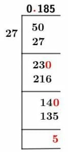 5/27 Long Division Method