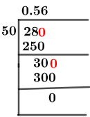 28/50 Long Division Method