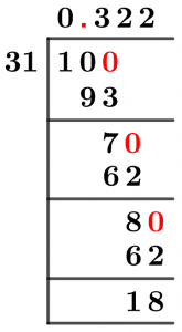 As a decimal