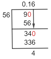 9/56 Long Division Method 9/56 Long Division Method