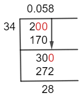 2/34 Long Division Method 2/34 Long Division Method