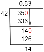 35/42 Long Division Method