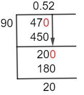 47/90 Long Division Method
