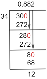 30/34 Long Division Method