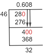 28/46 Long Division Method 28/46 Long Division Method
