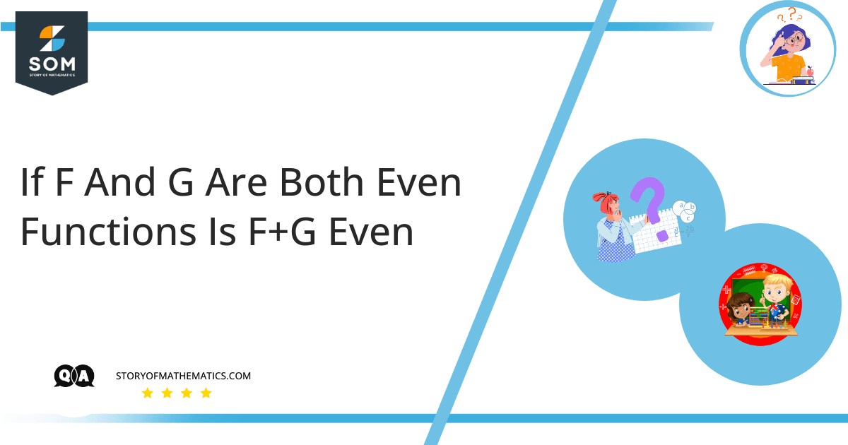 If F And G Are Both Even Functions Is FG Even