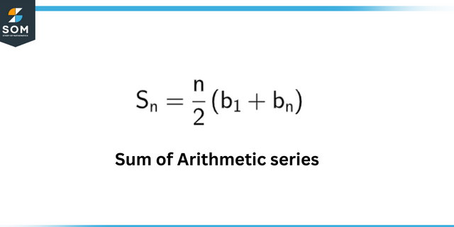Sum of arithmetic series