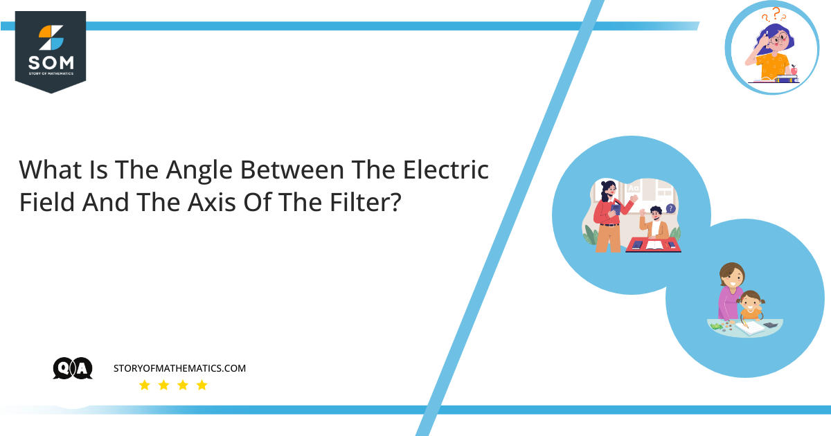 What Is The Angle Between The Electric Field And The Axis Of The Filter