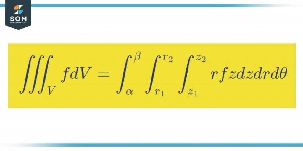 Cylinderical coordinates integral formula