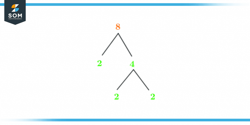 Factor tree of eight