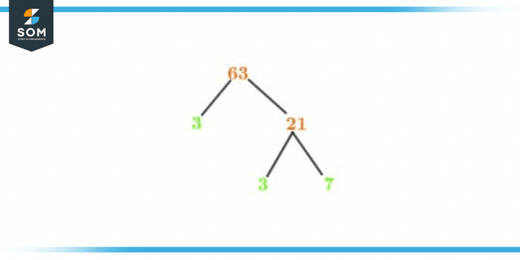 Factor tree of sixty three