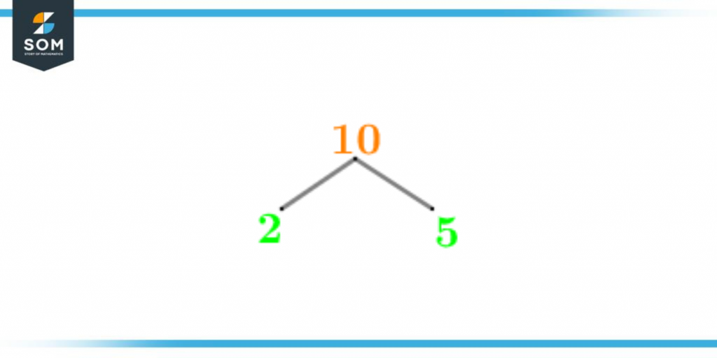 Factor tree of ten