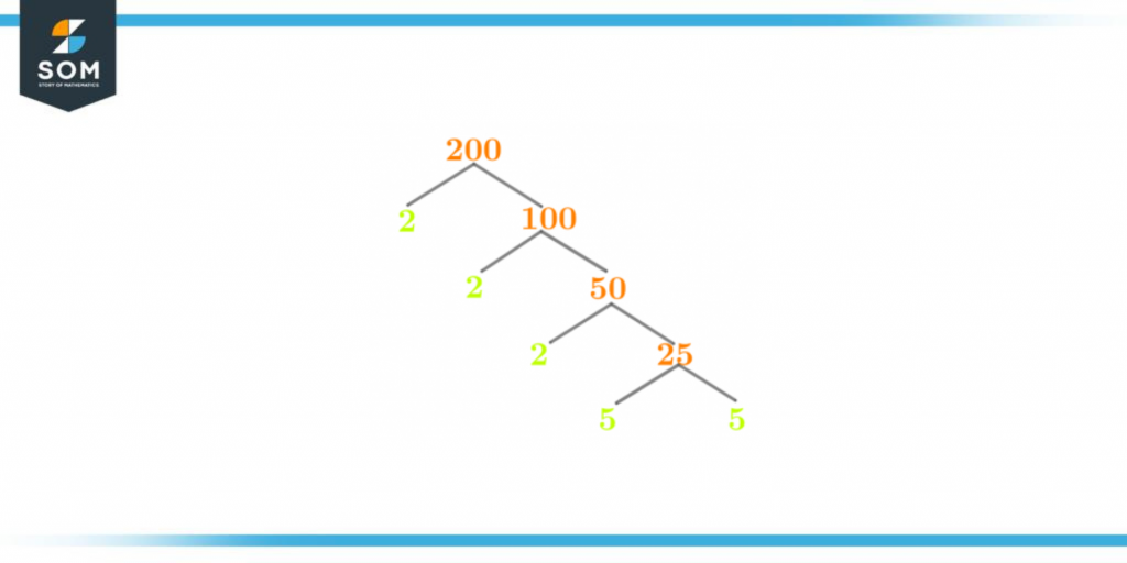 factor tree of two hundred