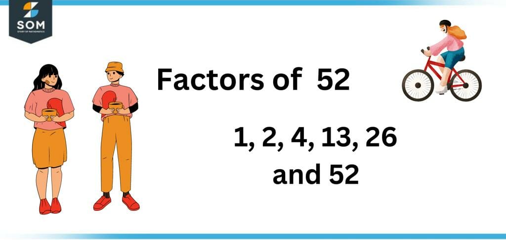 Factors of fifty two