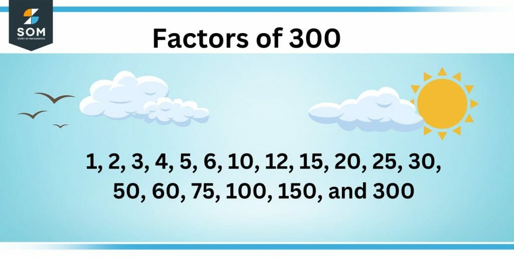 factors of three hundred