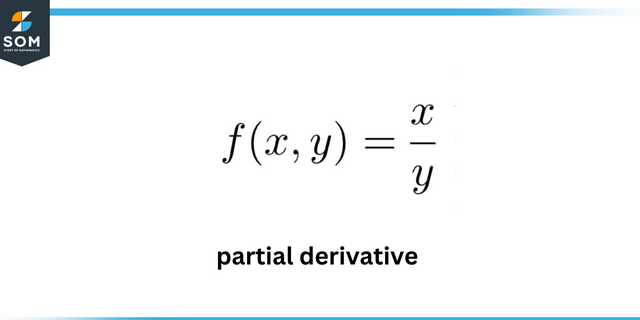 Partial derivative