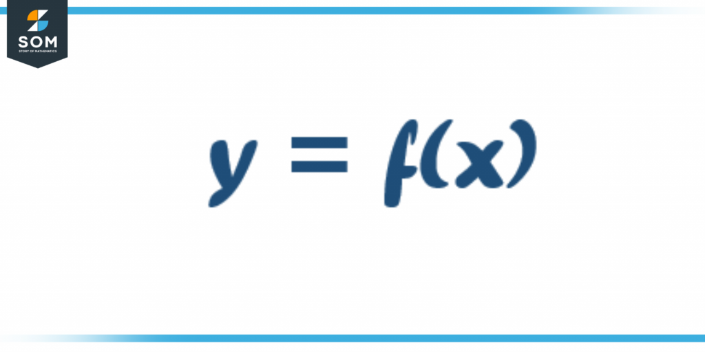 y equals to function of x