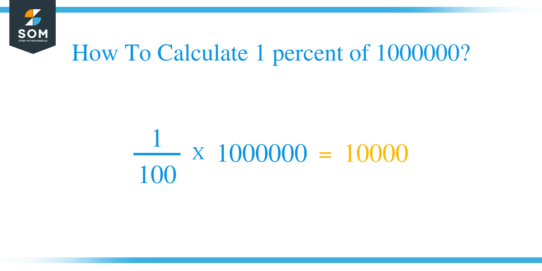 1 percent of 1000000